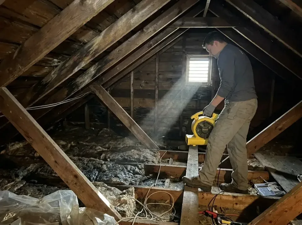 attic-water-damage-drying-proc-007 — frequently asked questions, Emergency Water Extraction & 24/7 Flood Response in Balmvil…